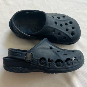 Navy blue Crocs (child)